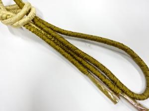 未使用品　正絹　手組帯締め